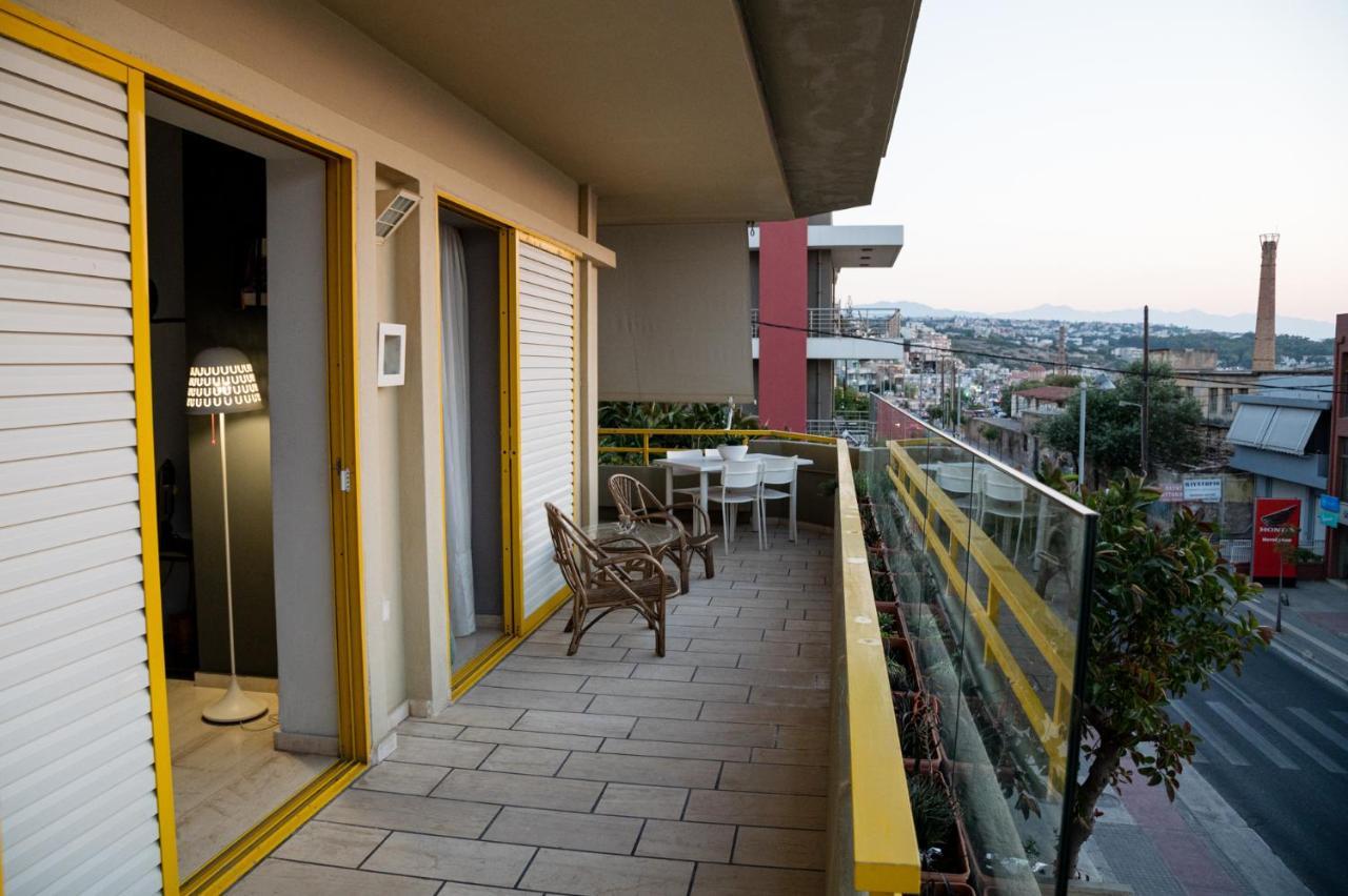 Eftihia Apartments By The Sea ريثيمنو المظهر الخارجي الصورة
