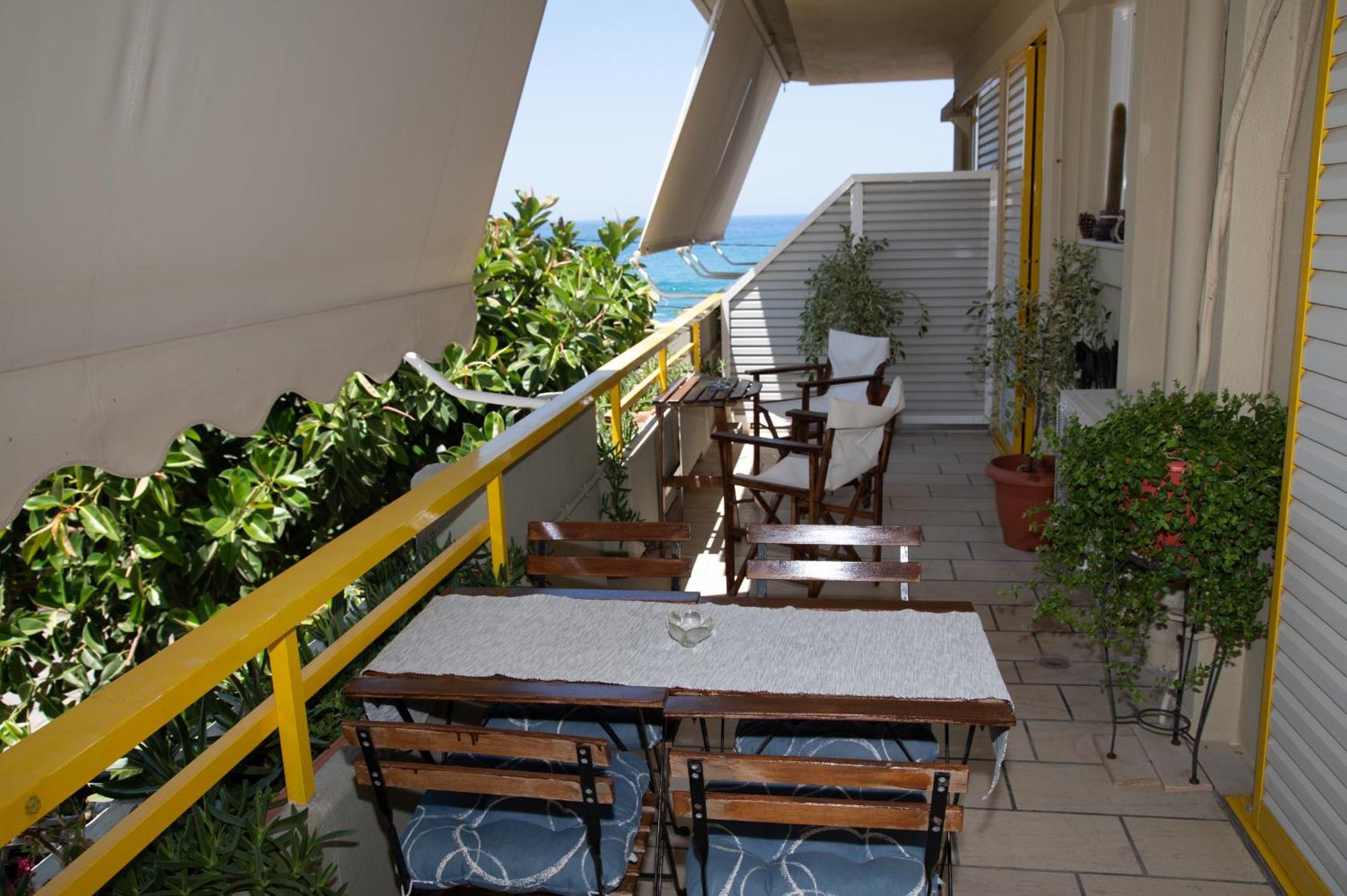 Eftihia Apartments By The Sea ريثيمنو المظهر الخارجي الصورة