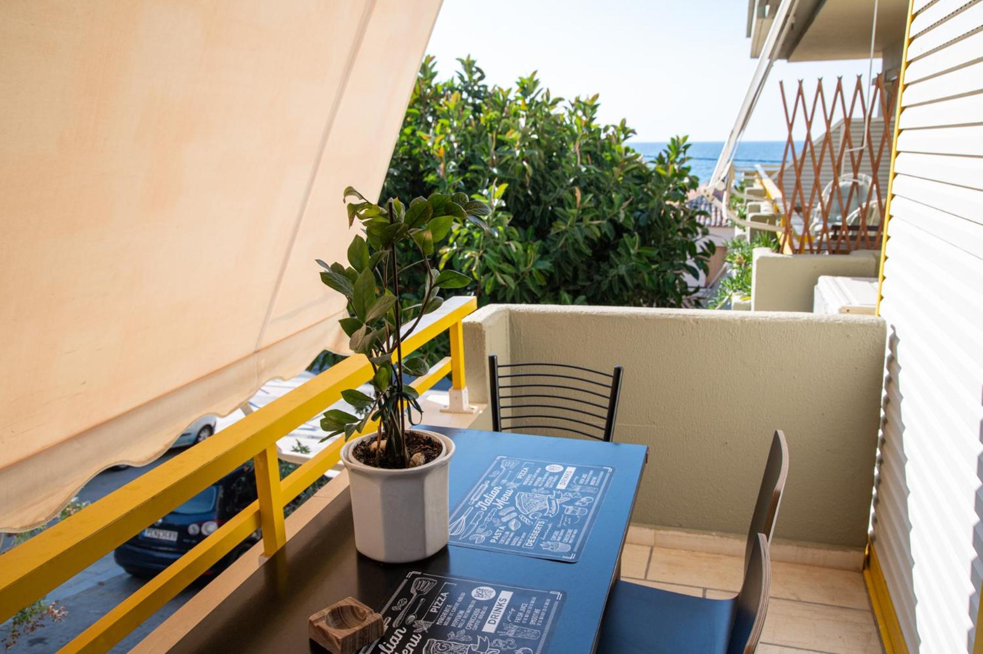 Eftihia Apartments By The Sea ريثيمنو المظهر الخارجي الصورة